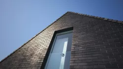 Dark shiny clinker brick texture Texture