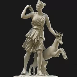 Diana 3D model 3D model