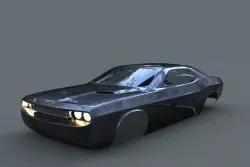 Dodge Challenger car 3D model