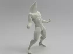 Dolphin man 3D model