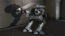 ED-209 Low-poly 3D model