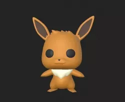 Eevee Pokemon 3D model