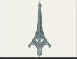 Eiffel Tower 3D model