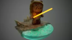 Ewok Ledi 3D model