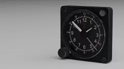F16 Clock 3D model