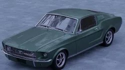 Ford Mustang Fastback 1967 3D model