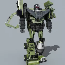 G1 DEVASTATOR - Fully Animated 3D model