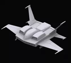 Gundam Zeon Dodai model 3D model