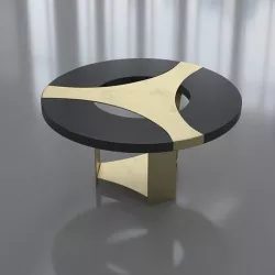 Halley dining table 3D model