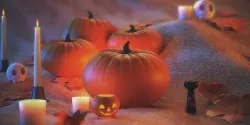 Halloween Decoration Pack Low-poly 3D model
