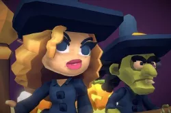 Halloween Witches - Proto Series Low-poly 3D model