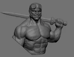 Hellboy 3D model