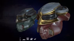 Helmet Low-poly 3D model