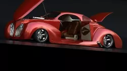 hotrod ford 1937 coupe 3D model
