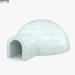 Igloo 3D model