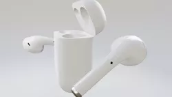iphone earbuds 3D model
