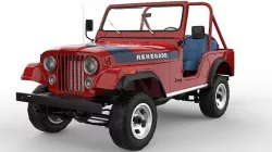 Jeep Renegade CJ5 1976 Low-poly 3D model