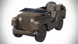 Jeep Willys  Low-poly 3D model