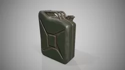 Jerrycan 20l Low-poly 3D model