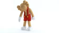 Kaws Pinocchio Low-poly 3D model