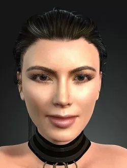kim kardashian arabic Dancing 3D Character design  3D model 3D model