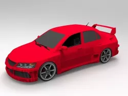 LANCER EVO 8 3D model