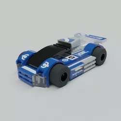 Lego Racers car 3D model