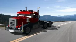 Lego Truck - Big Rig 4955 - CREATOR 3D model
