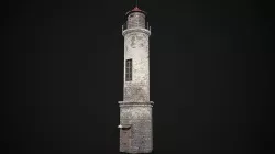Lighthouse Low-poly 3D model