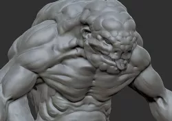 lizard 3D model