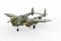 Lockheed P-38 Lightning 3D model