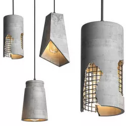  Loft Designe Ceiling Light Collection 2 3D model