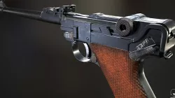 Luger P08 Pistol Low-poly 3D model