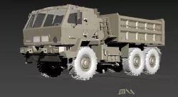 M1083 Military Truck 3D model