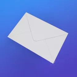 Mail envelope 3D model