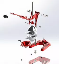  Mechanical Citrus Juicer Drawing files PDF 3D model