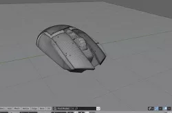 Mouse Logitech EEVEE Rendered 3D model