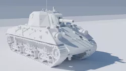 Nahuel DL 43 Low-poly 3D model