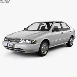 Nissan Sentra 1995 3D model