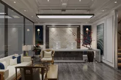 Office Kitchen Living Entrance Garden 3D model