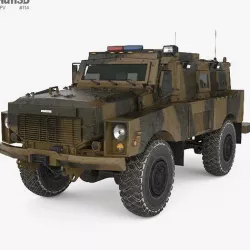 Oshkosh Alpha MRAP 3D model