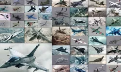 Pack 50 3DModel Aircraft 3D model