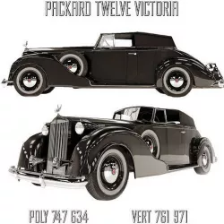 Packard twelve victoria 3D model