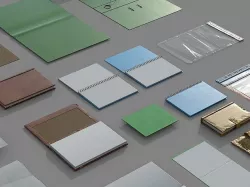 Paper Items Set 01 Low-poly 3D model