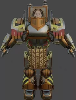 Perturabo 3D model