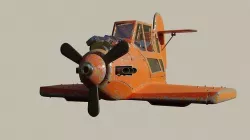 Plane 3D model