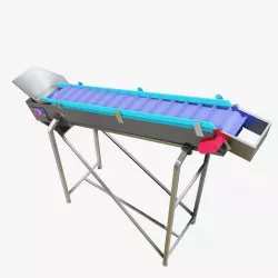 Plastic Modular Belt Elevator 3D model