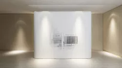 Pop Up backdrop straight 3D model
