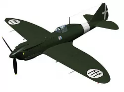 Reggiane Re2004 3D model