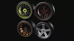 RIM PACK Low-poly 3D model
